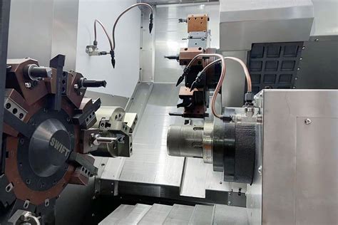 Double spindle CNC Lathe 